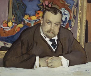 Porträt von I. Morosov, 1910
